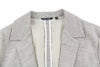 Brown Polyester Blazer