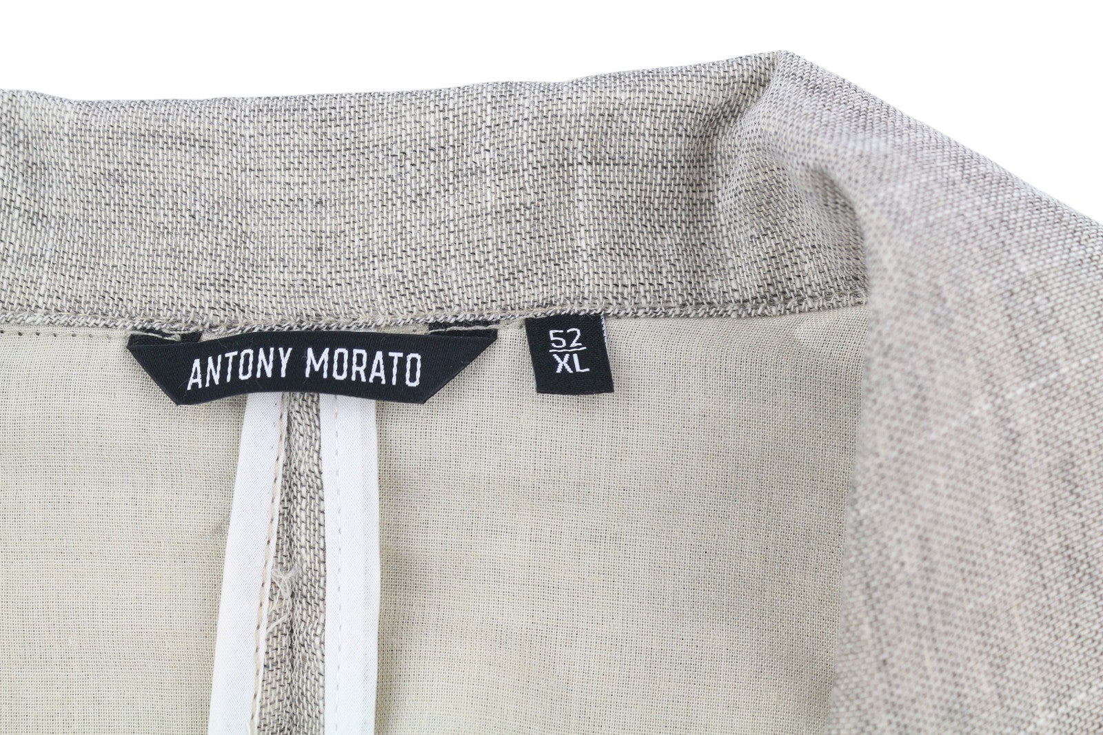 ANTONY MORATO Men Blazer XL Light Brown Notch Unlined