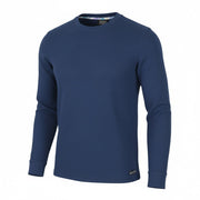 SCOTCH & SODA Men Sweatshirt M Dark Blue Textured Crew Neck Cotton Pull On