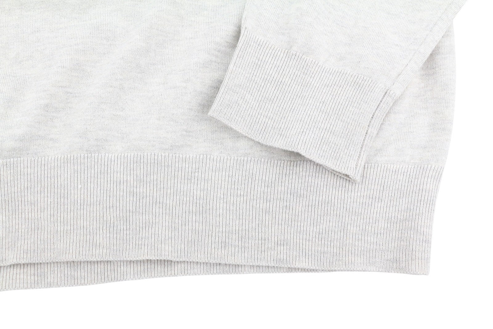 SCOTCH & SODA Men Jumper 2XL Grey Melange Tight-Knit Embroidered Pull On