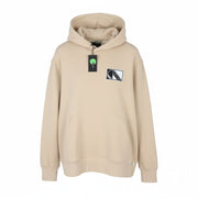 SCOTCH & SODA Men Hoodie L Beige Kangaroo Pocket Cotton Pull On
