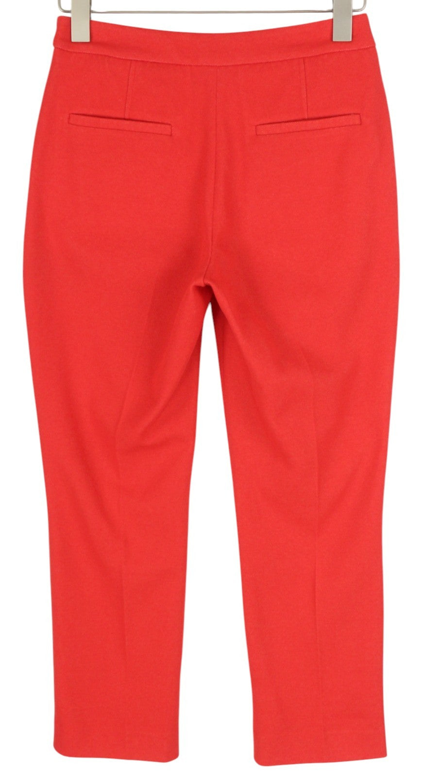GANT TP Jersey Pique Cig Women Trousers EU38 Red Cropped Tech Prep Ankle