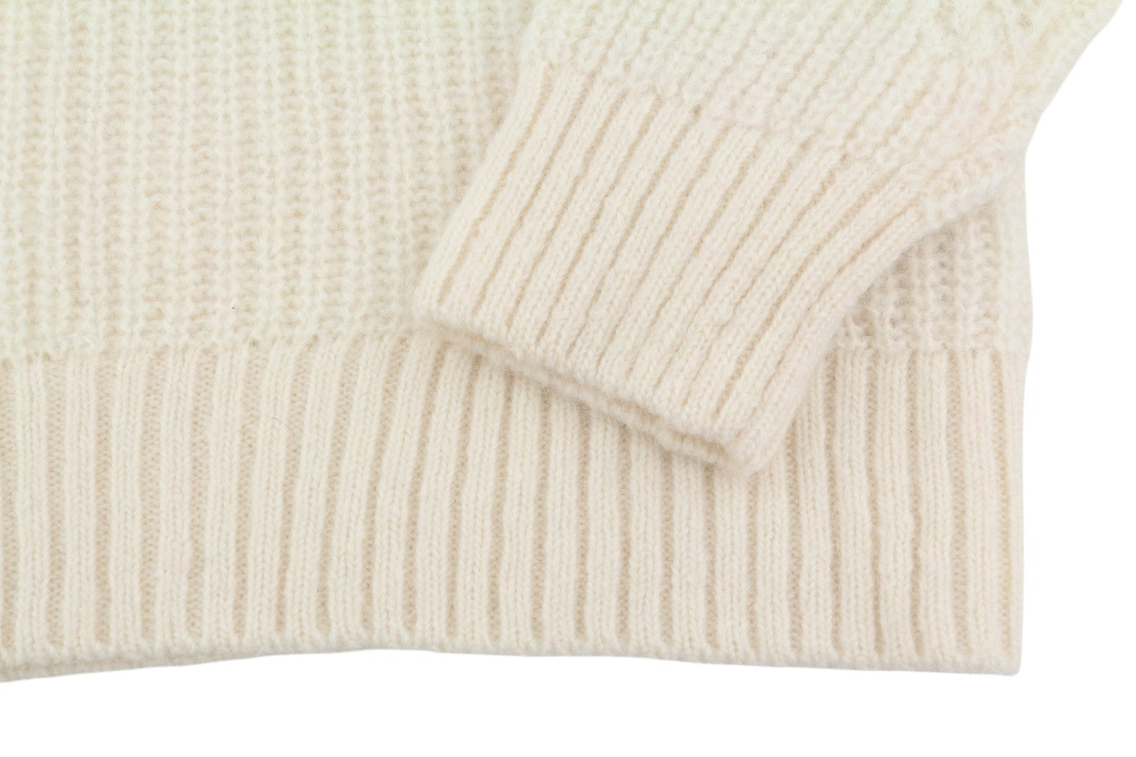 GANT Mohair Detail C-Neck Women Jumper L Off White Knit Pullover