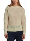 Jumper Mohair Detail C-Neck