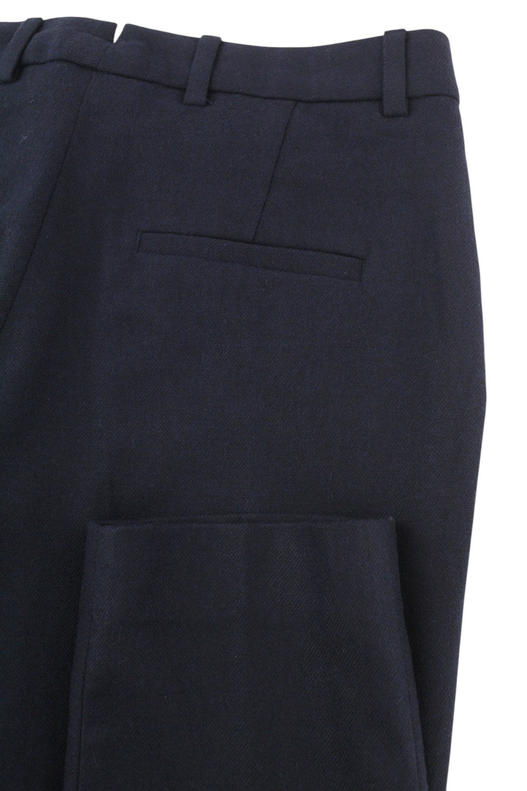 GANT Washable Str Wool Tapered Women Trousers EU36 Zip Classic