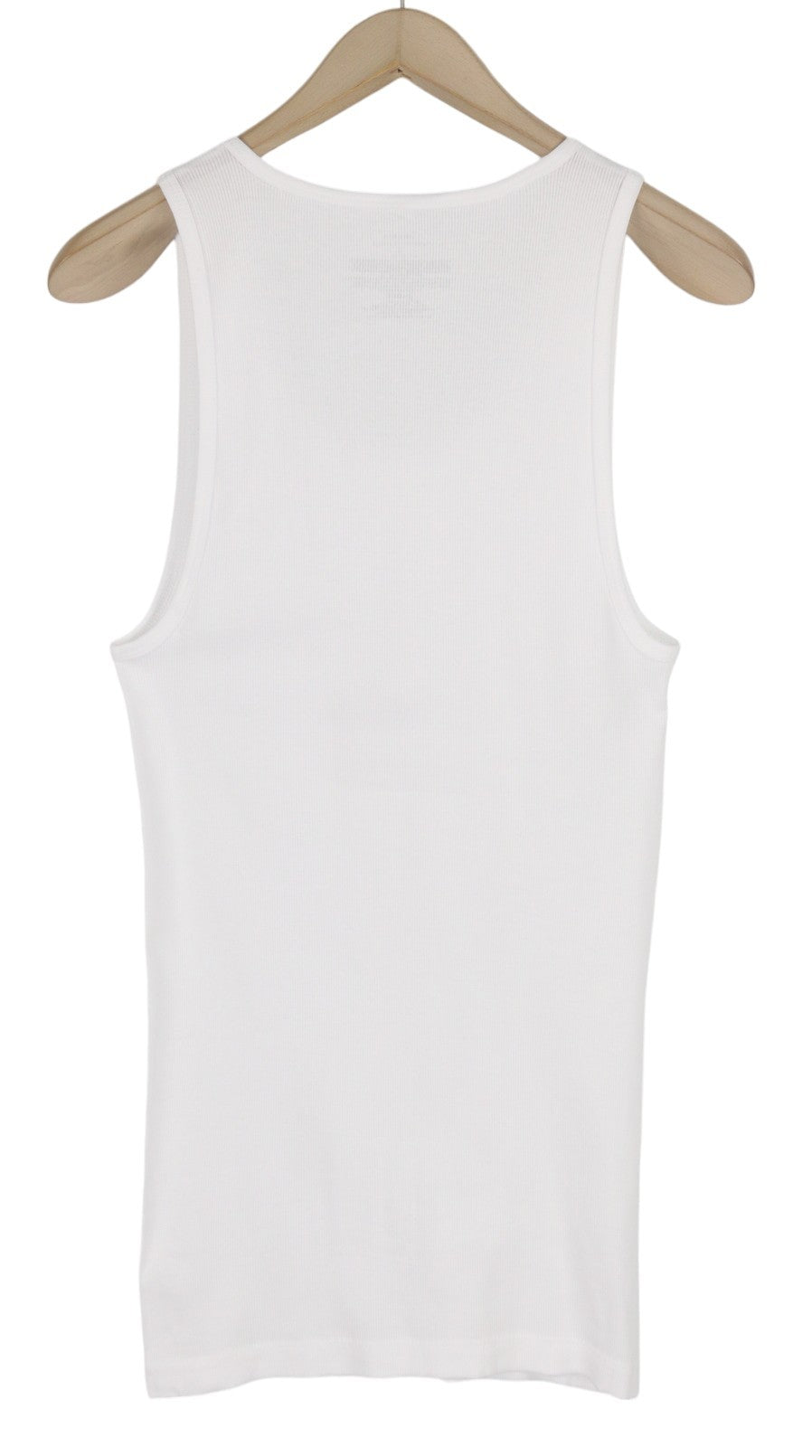 CALVIN KLEIN Men T-Shirt M White Sleeveless Ribbed Underwear 3 Pack