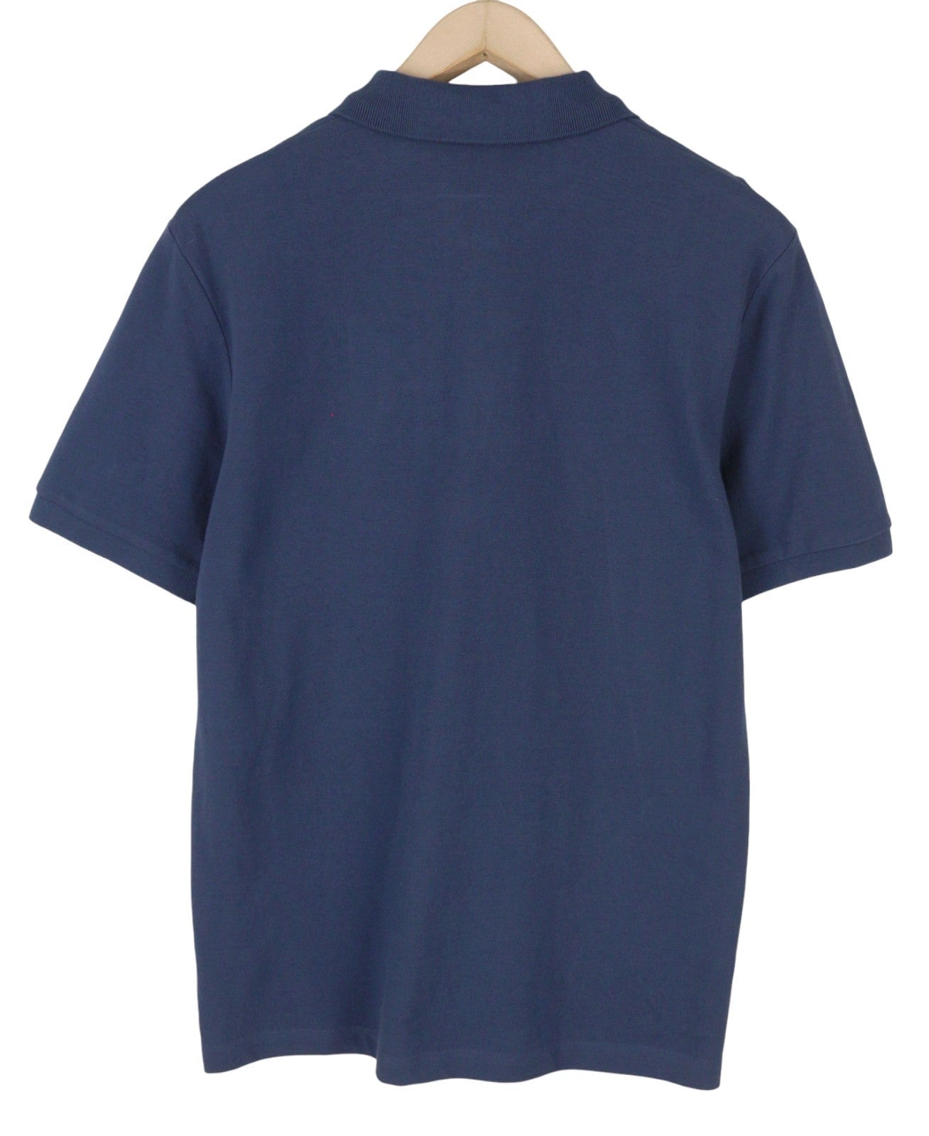 SCOTCH & SODA Men Polos M Dark Blue Half Button Embroidered Short Sleeved