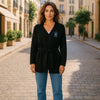Jumper Ribbed Lambswool Cardigan