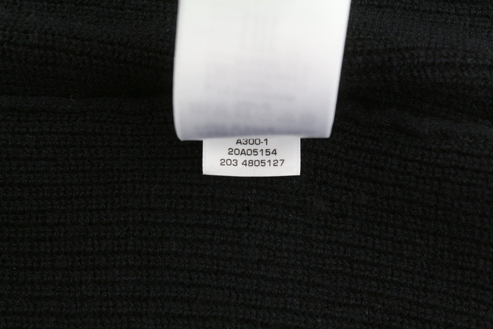 GANT Ribbed Lambswool Cardigan Women Jumper XS Black Belted Knit