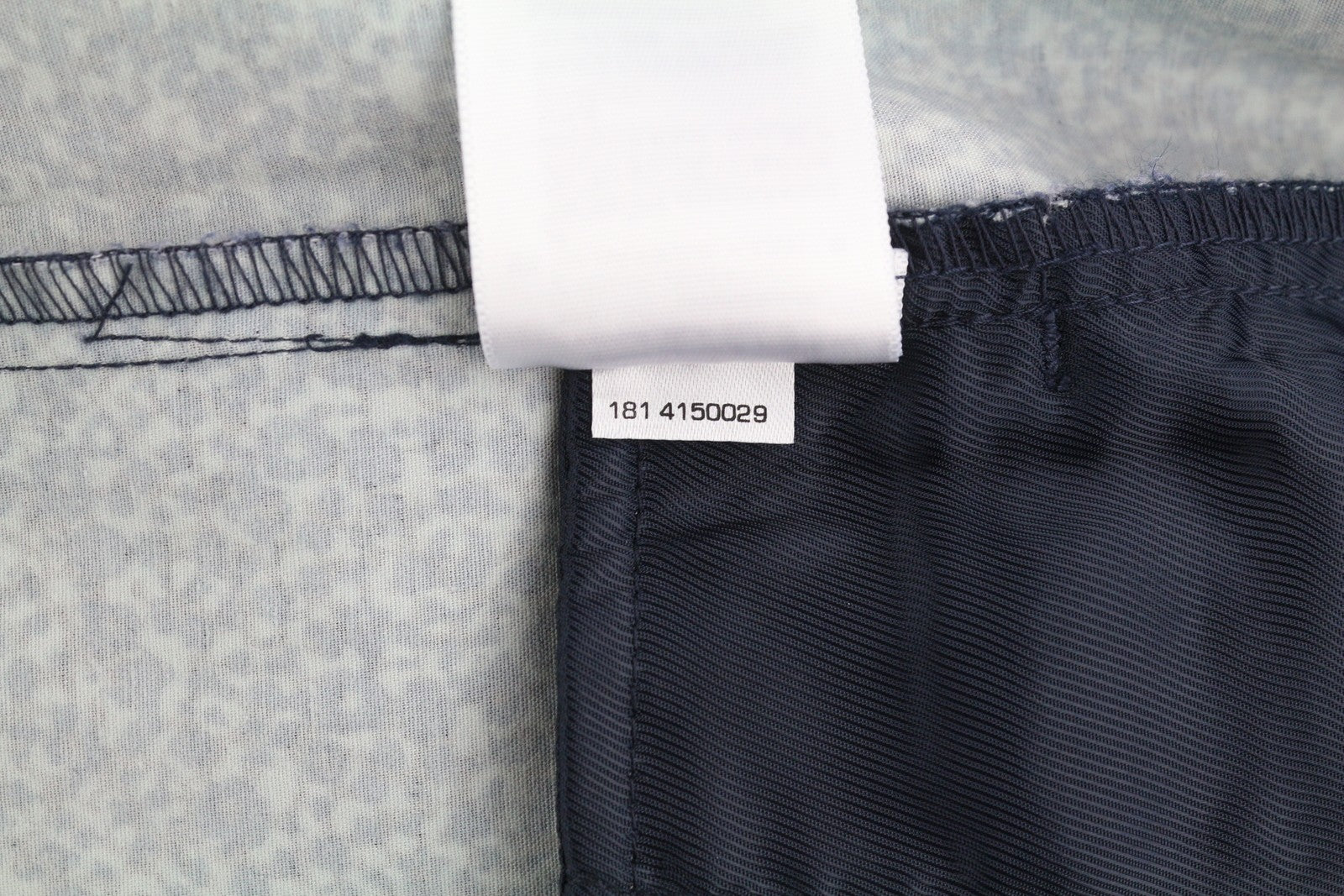 GANT Floral Camo Cropped Slack Women Trousers EU34 Blue Slim Zip Fly