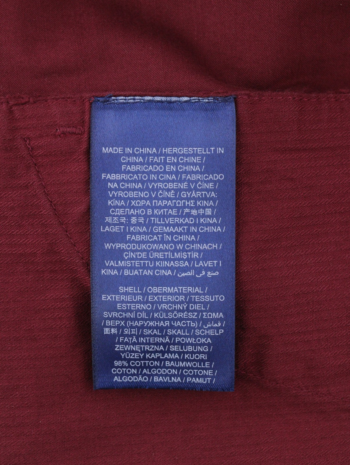 GANT Fryda Women Trousers EU36 Red Slim Mid Rise Zip Ankle Logo