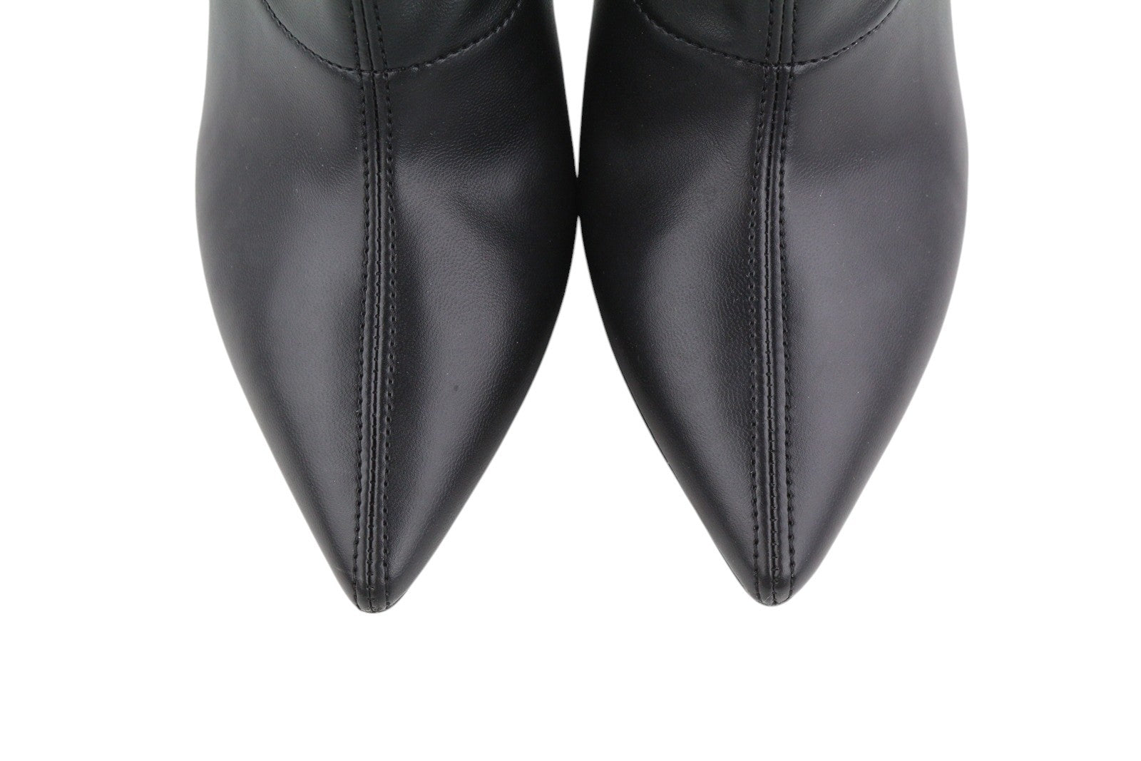 DIESEL D-Yucca Ab Women Shoes EU38 Black Coated High Heels Pointed Toe RRP€300