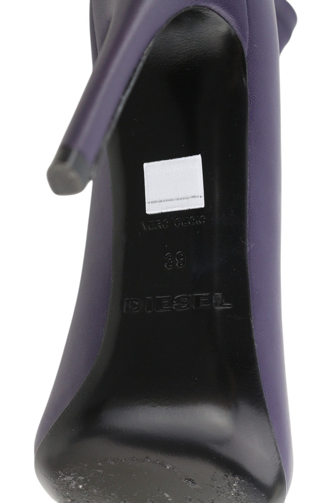 DIESEL D-Yucca Ab Women Shoes EU39 Dark Blue Coated High Heels Pointed RRP€300