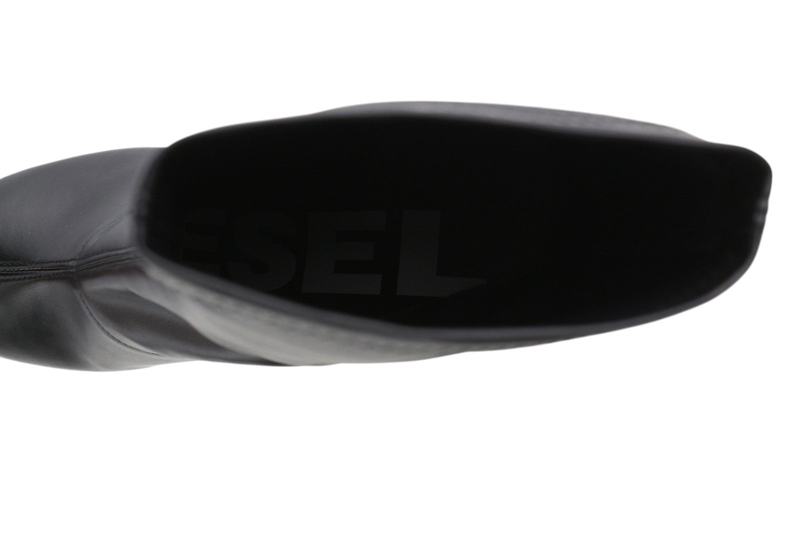 DIESEL D-Yucca Ab Women Shoes EU39 Black Coated High Heels Pointed Toe RRP€300