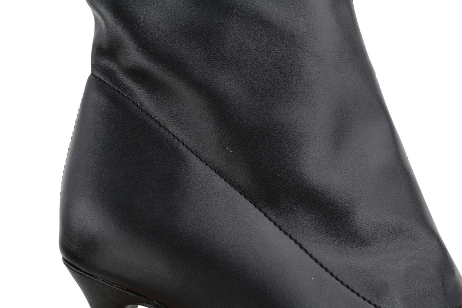 DIESEL D-Yucca Ab Women Shoes EU39 Black Coated High Heels Pointed Toe RRP€300