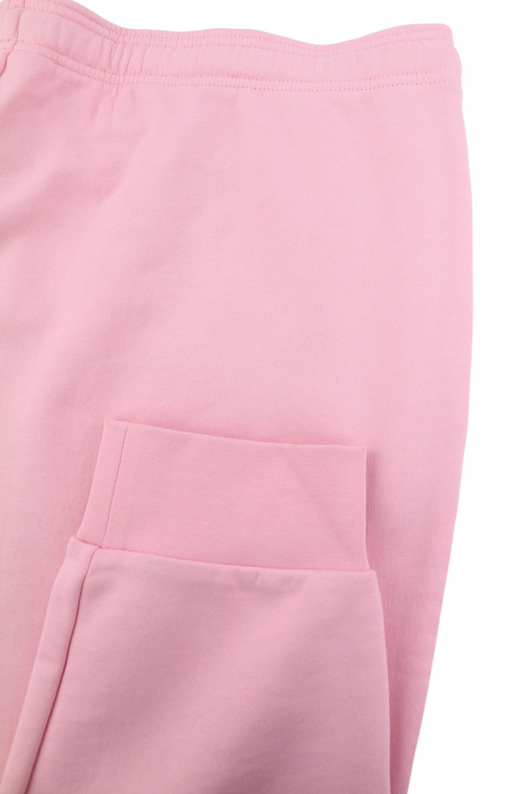 LACOSTE Men Trousers 4XL Pink Tapered Fit Fleece Drawstring Waist Sweatpants