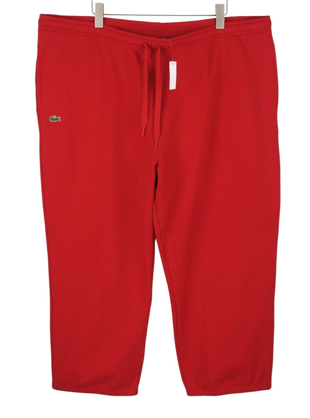 LACOSTE Sport Men Trousers 3XLB Red Drawstring Waist Big & Tall Sweatpants
