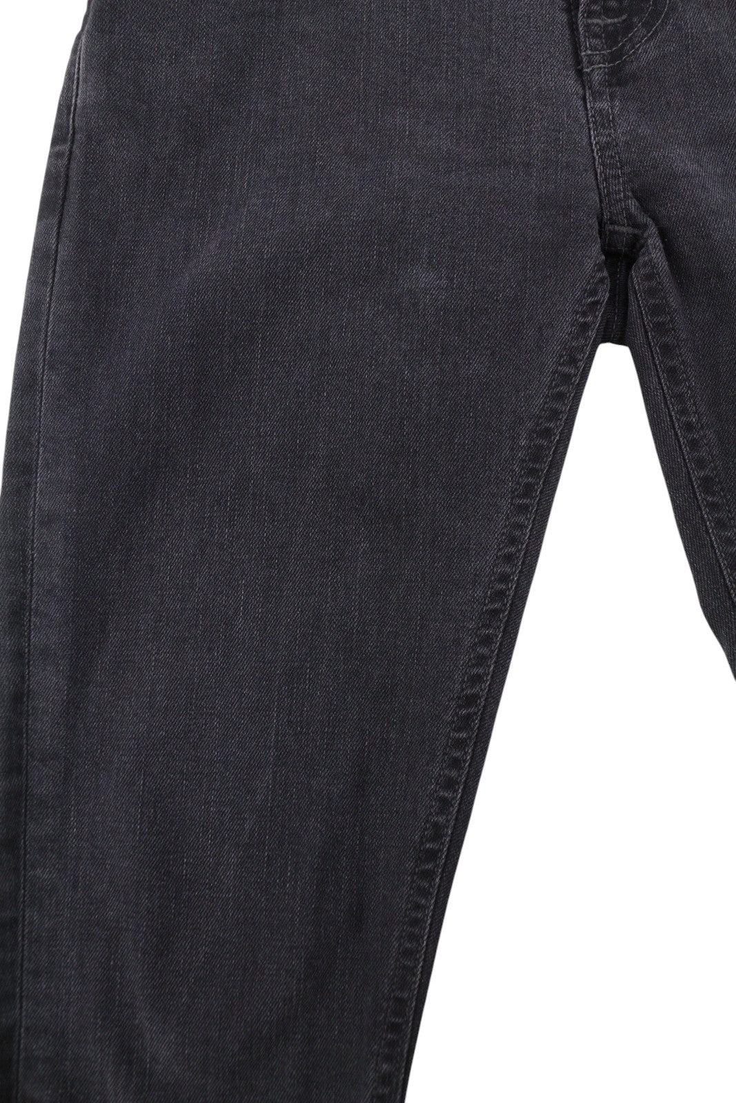 NUDIE JEANS Pipe Len Monolith Women Jeans W26/L32 Dark Grey Skinny Stretch Denim