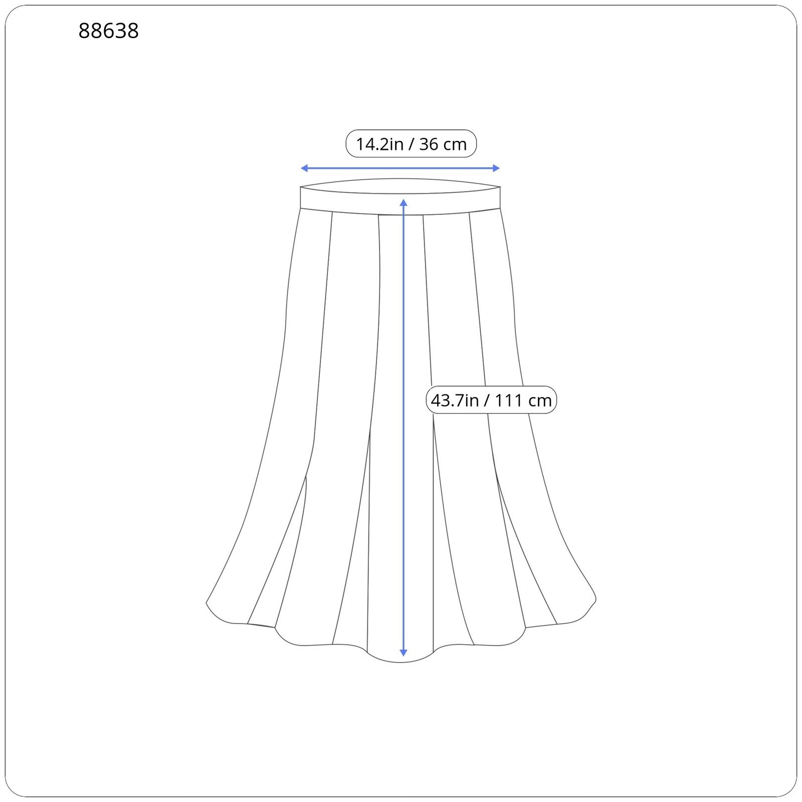 G-STAR A-Line Long Wrap Women Skirt W27 Dark Blue Organic Maxi Length RRP159