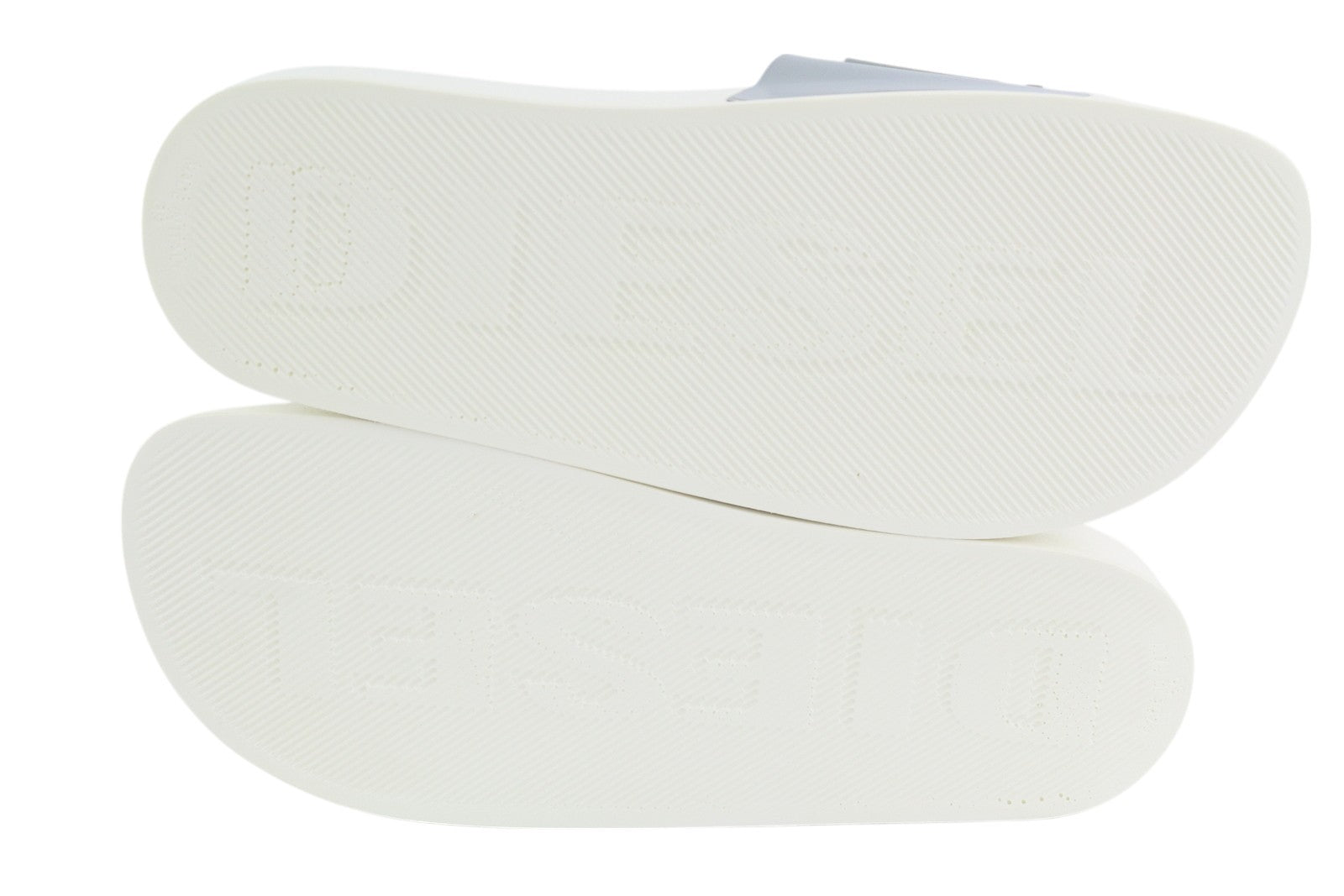 DIESEL Sa-Mayemi W Women's Sandals EU39 White Silver Beach Slide Slippers Open