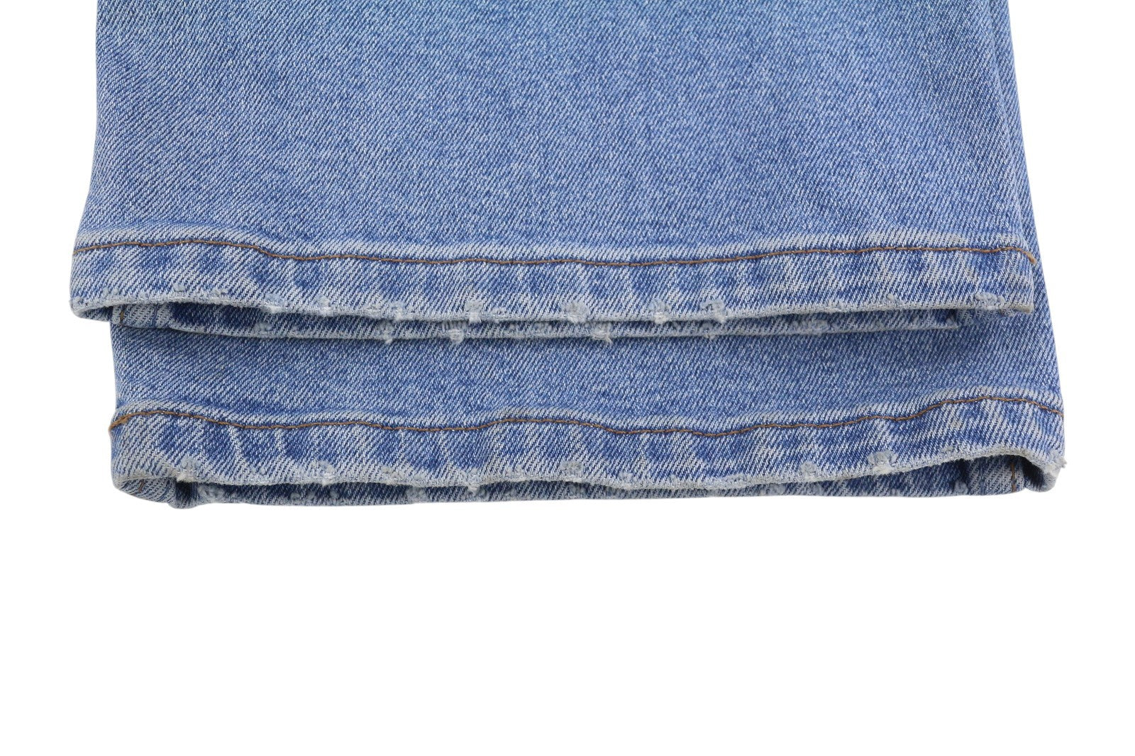 WRANGLER Greensboro 803 Men Jeans W48/L34 Blue Whiskers Faded Regular Straight