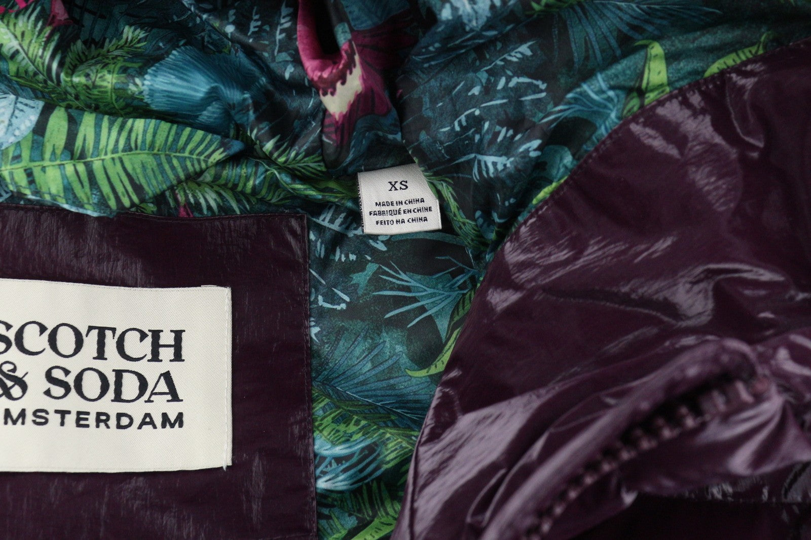 SCOTCH & SODA Schyler Women Jacket XS Water Repellent Puffer 2in1 Vest RRP319