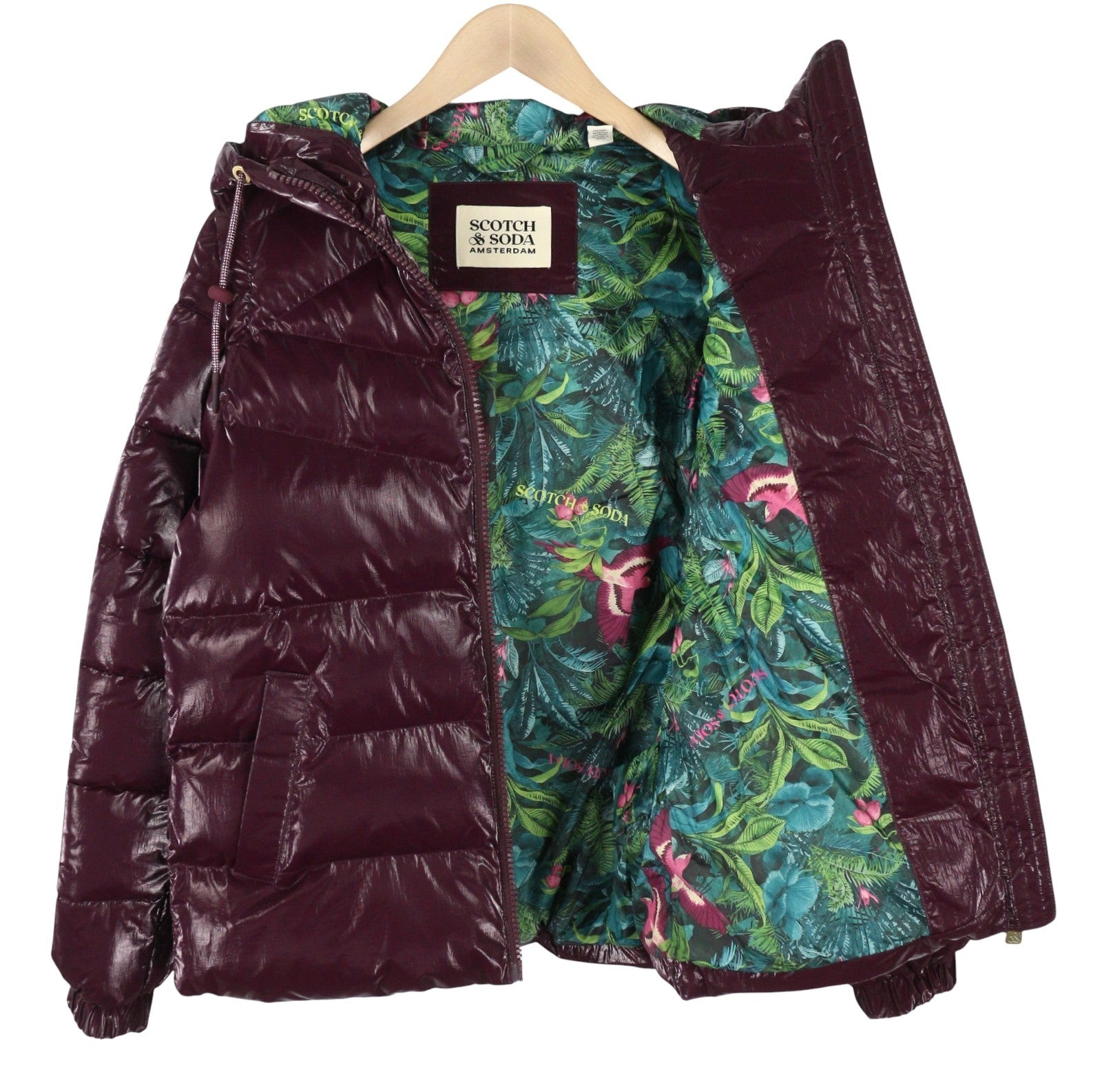 SCOTCH & SODA Schyler Women Jacket XS Water Repellent Puffer 2in1 Vest RRP319