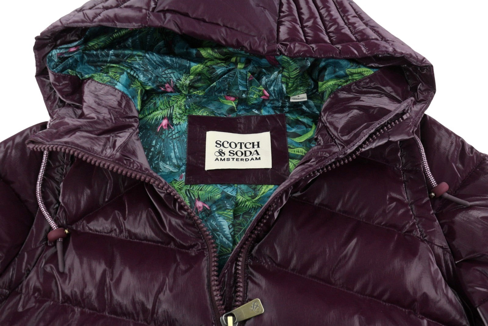 SCOTCH & SODA Schyler Women Jacket S Water Repellent Puffer 2in1 Vest RRP319