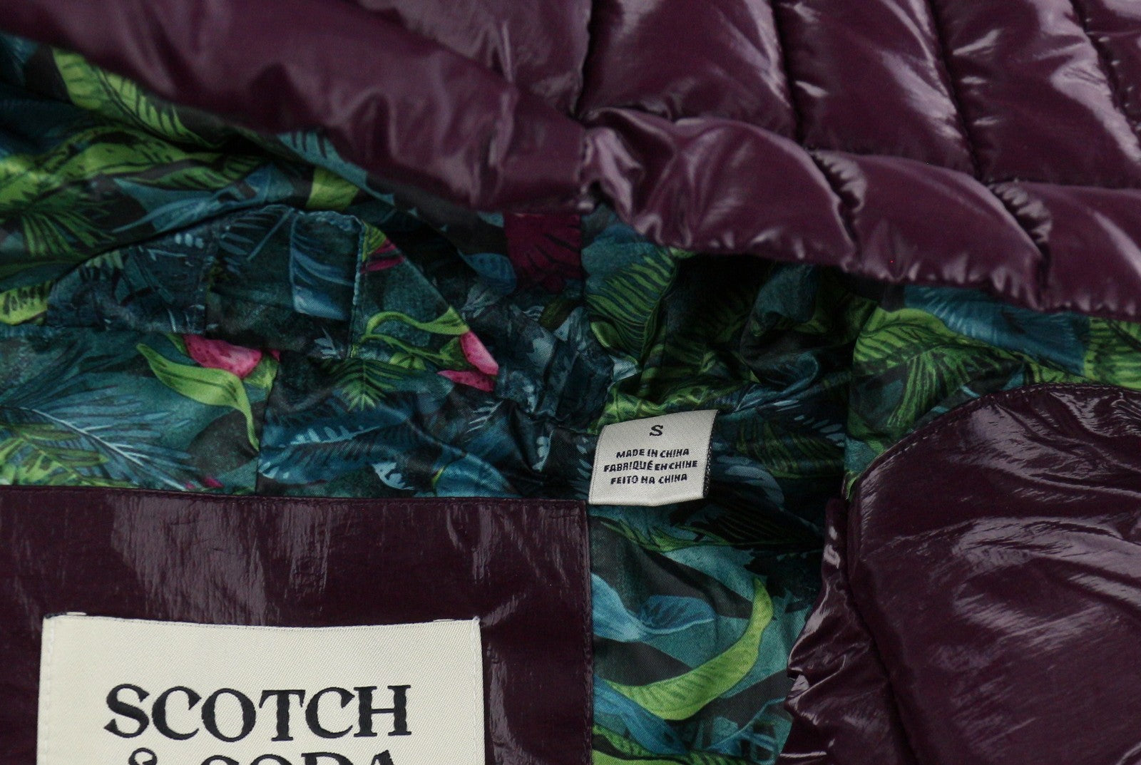 SCOTCH & SODA Schyler Women Jacket S Water Repellent Puffer 2in1 Vest RRP319