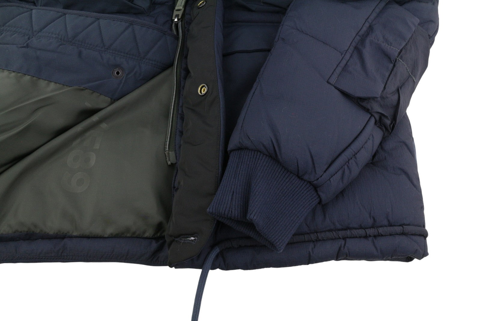 G-STAR Field HDD Puffer Men Jacket S Dark Blue Padded Quilted Puffer RRP269