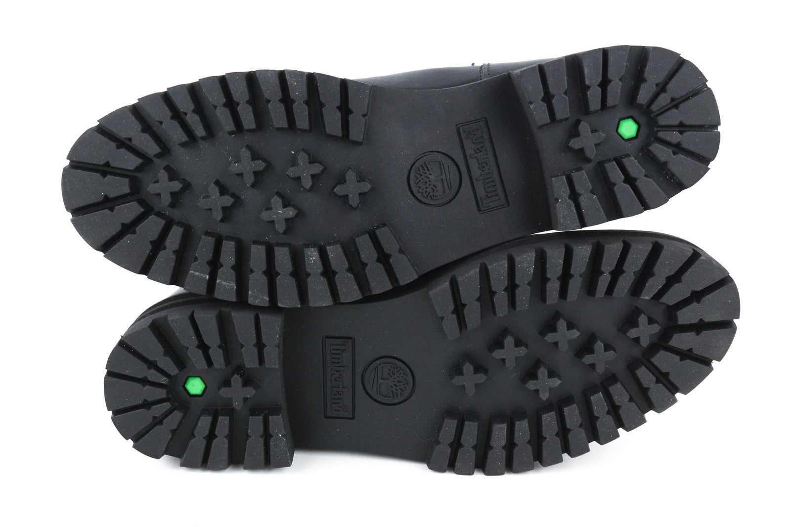 TIMBERLAND Women's EU36 UK3.5 Black Leather High-Top Boots Logo ReBOTL Lace Up