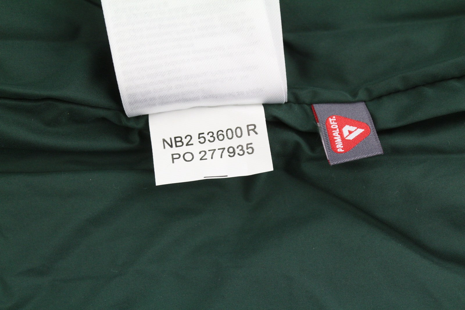 HELLY HANSEN Active Ins Fall Men Jacket L Green Padded Hooded Primaloft Full Zip