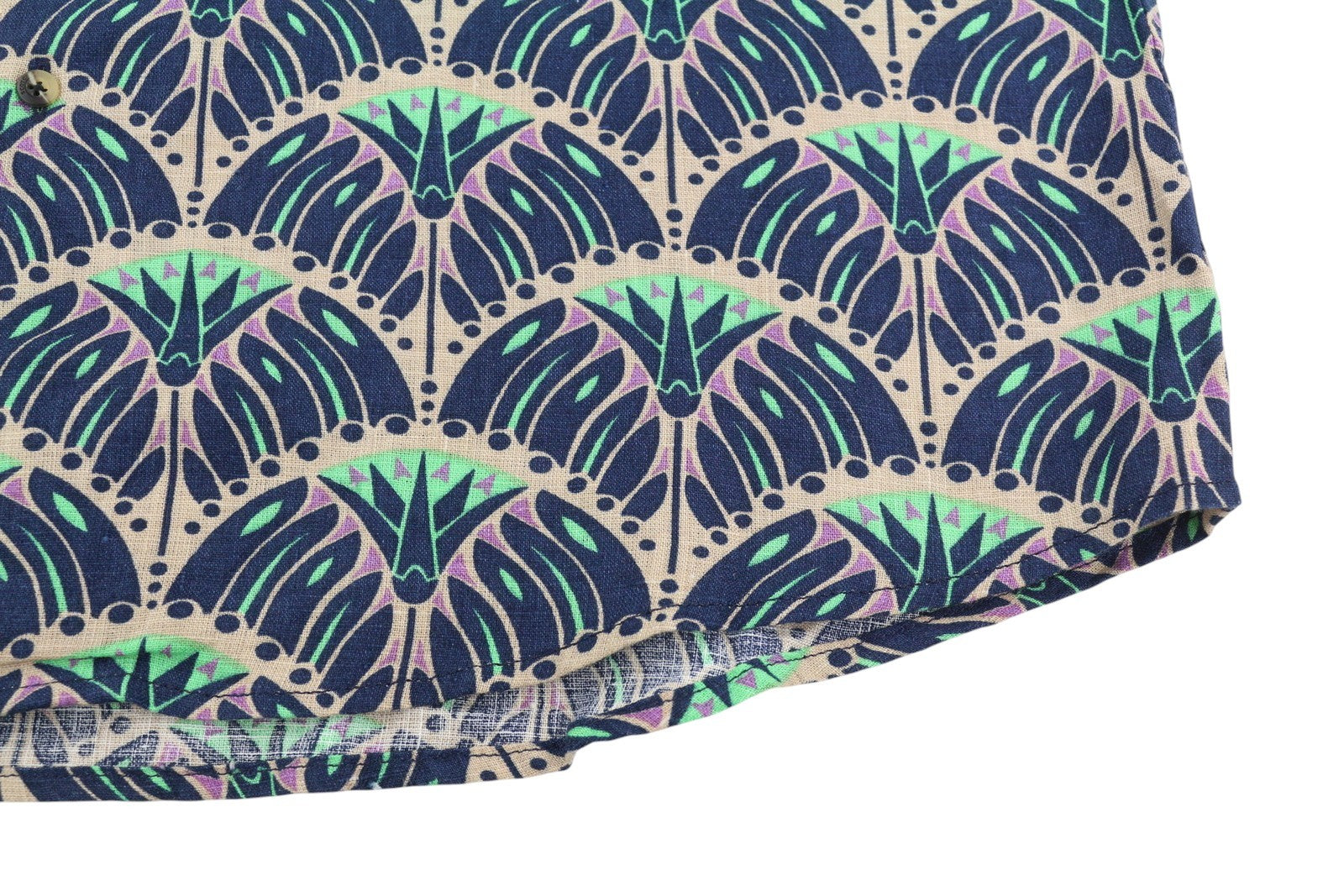 SCOTCH & SODA Men Shirt M Multiocoloured Patch Pocket Button-Up Short Sleeve