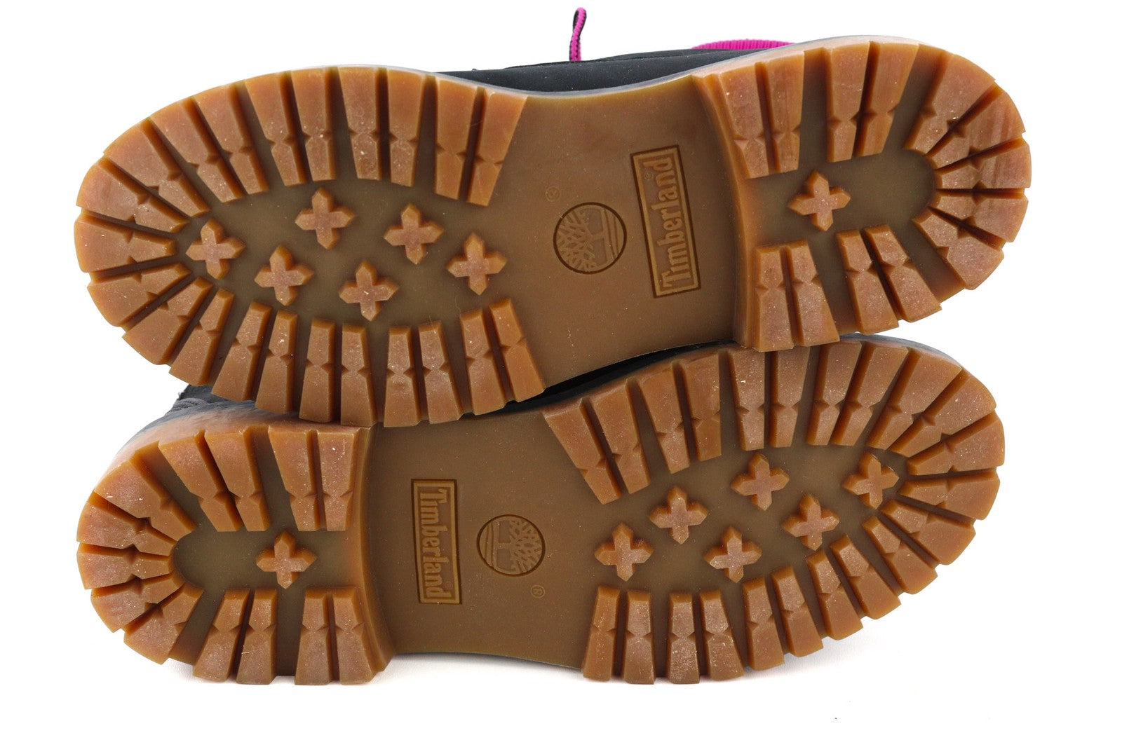 TIMBERLAND A44KX-A6150 Women's EU38.5/39 Black Leather Logo Lace Up High-Top