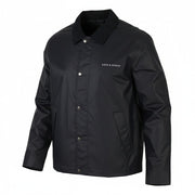 LYLE & SCOTT Coach Men Jacket M Dark Blue Water Repellent Full Zip Lightweight