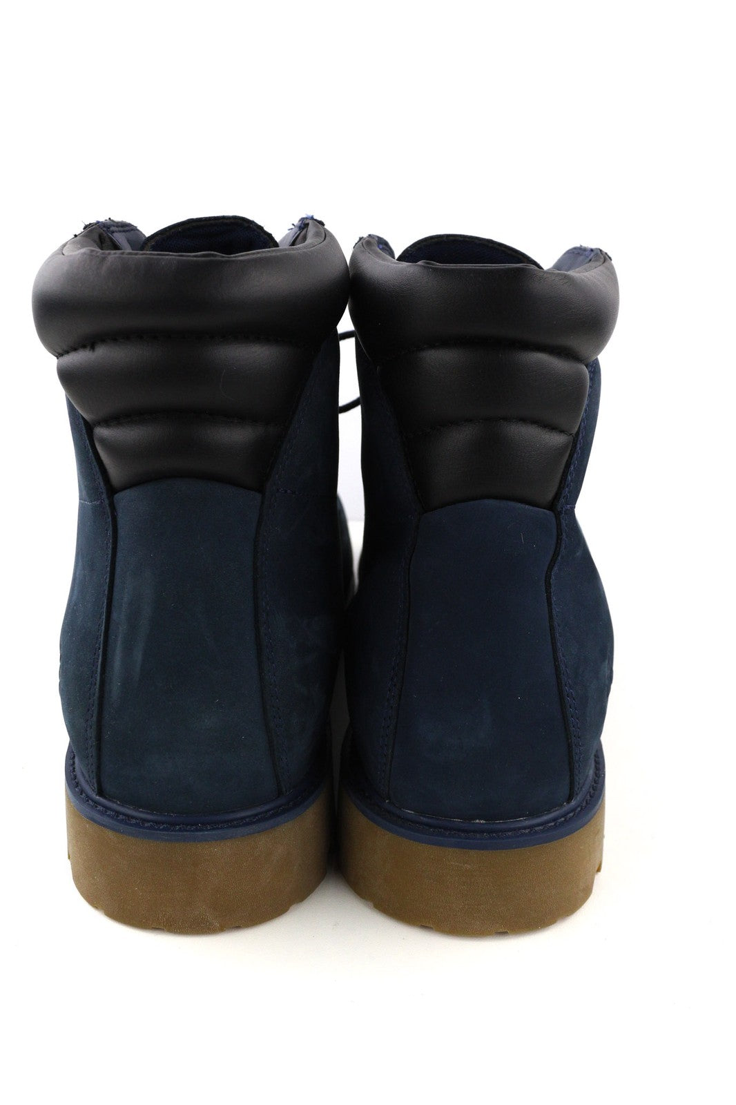 TIMBERLAND A2K58-A6425 Men's EU46/47.5 Navy Blue Leather High-Top Casual Shoes