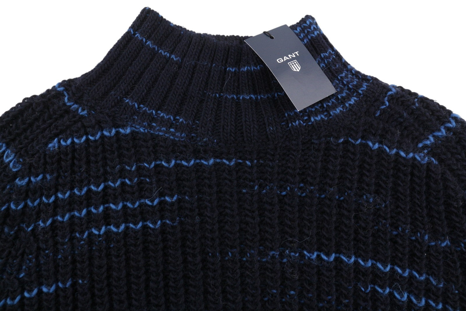 GANT Multi Color Turtle Women Jumper S Blue Pattern Wool Knit