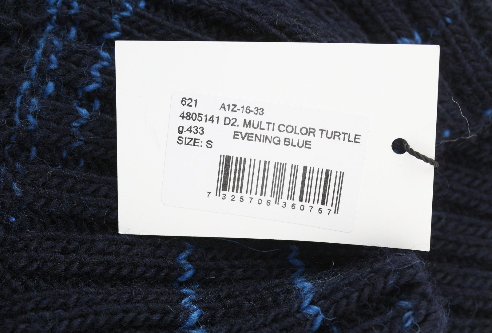 GANT Multi Color Turtle Women Jumper S Blue Pattern Wool Knit