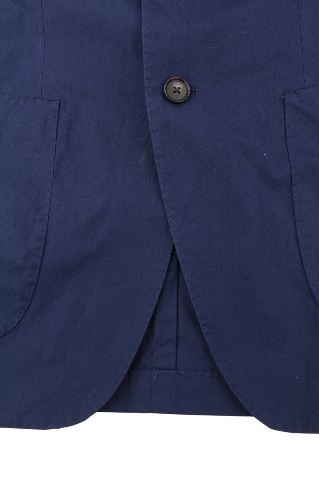 SUITSUPPLY Havana Patch Unconstructed UL Soho Men Suit UK40R / W32 Blue