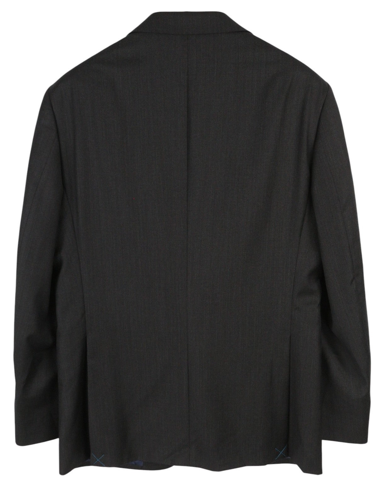 SUITSUPPLY Napoli Single Breasted Men Suit UK42R Dark Grey Wool 2 Pieces