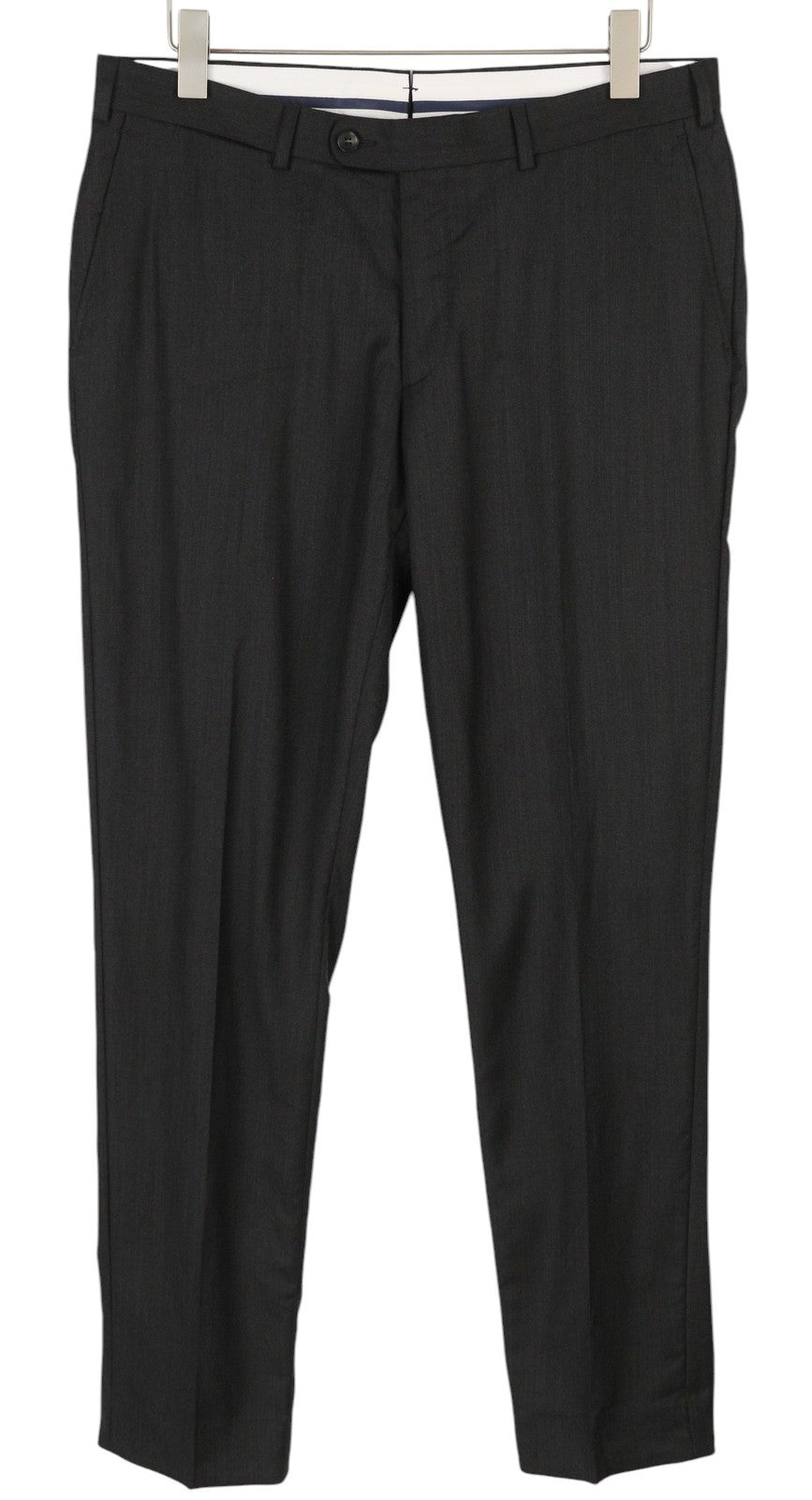 SUITSUPPLY Napoli Single Breasted Men Suit UK42R Dark Grey Wool 2 Pieces