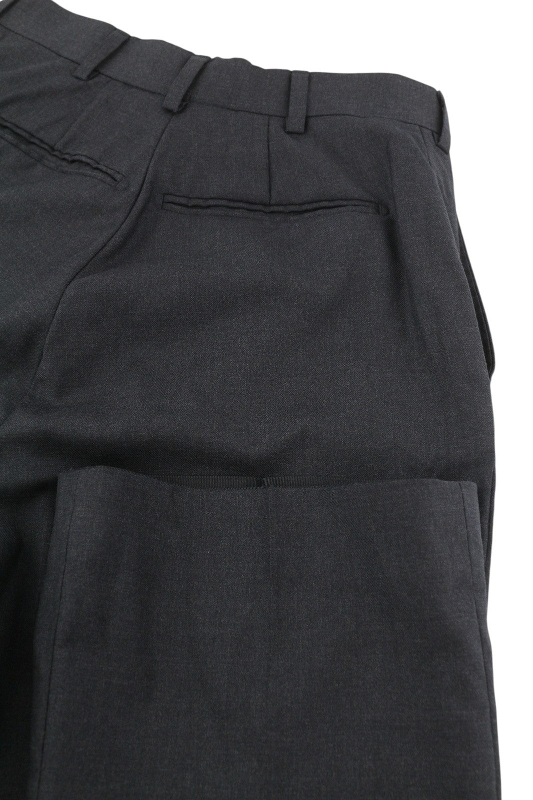 SUITSUPPLY La Spalla Men Suit UK36R Dark Grey Peak Lapel Wool