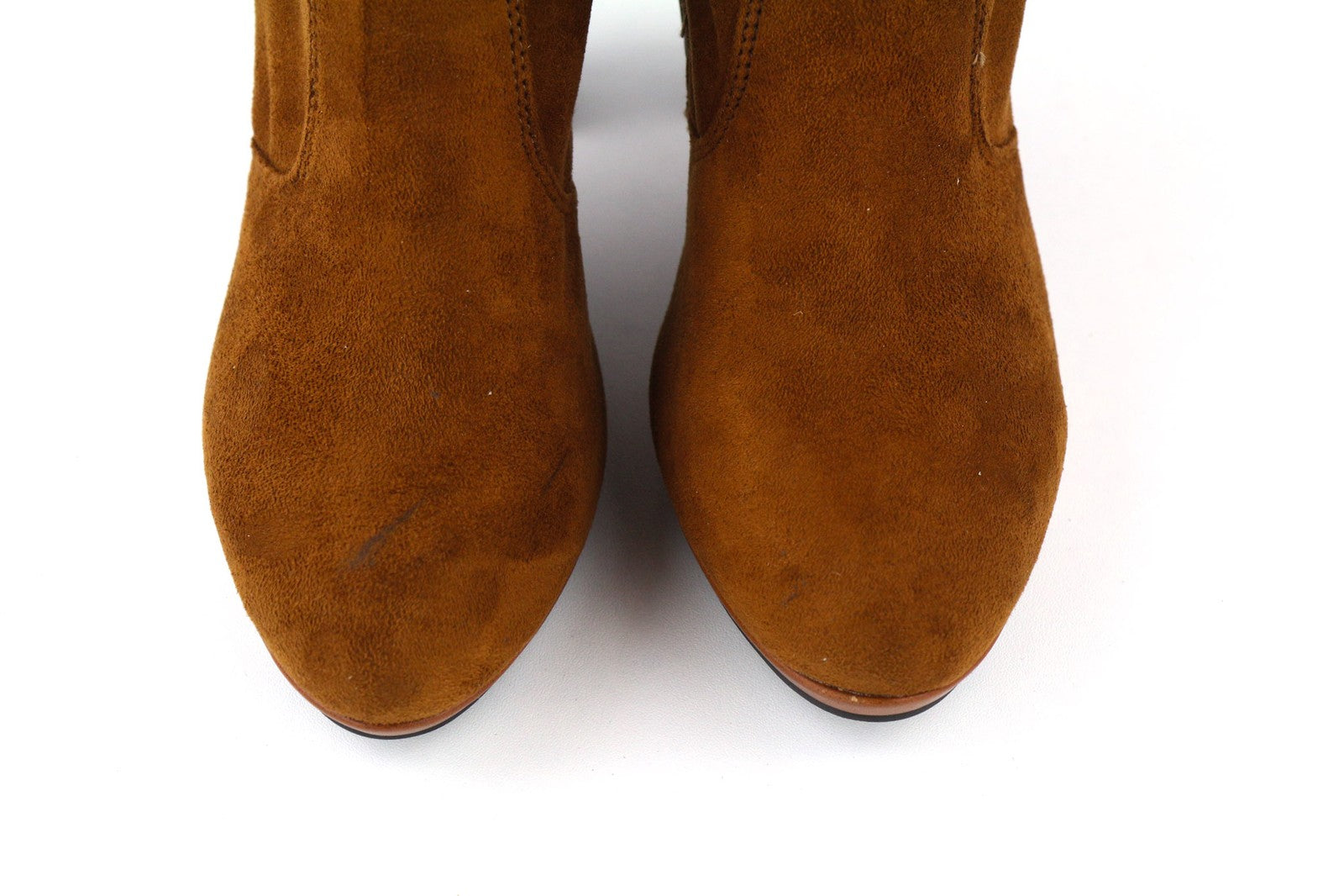 JACQUELINE RIU Women's EU36 Brown Long Heeled Shoes Autumn Winter Spring Wear