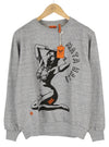Grey Cotton Sweatshirt