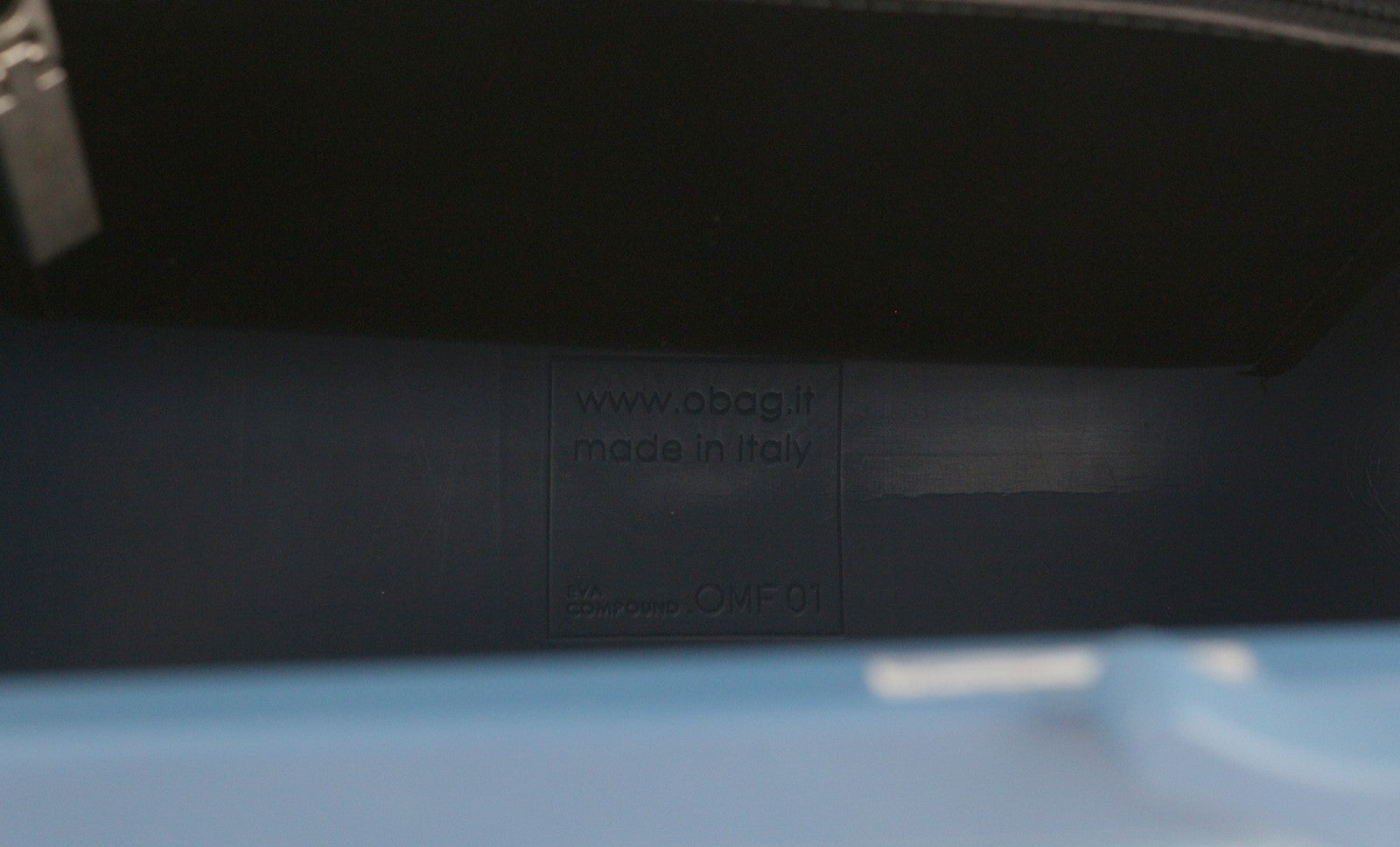 O BAG Doc Women Bag OS Blue Double Handle Kiss Lock Doctor Bag