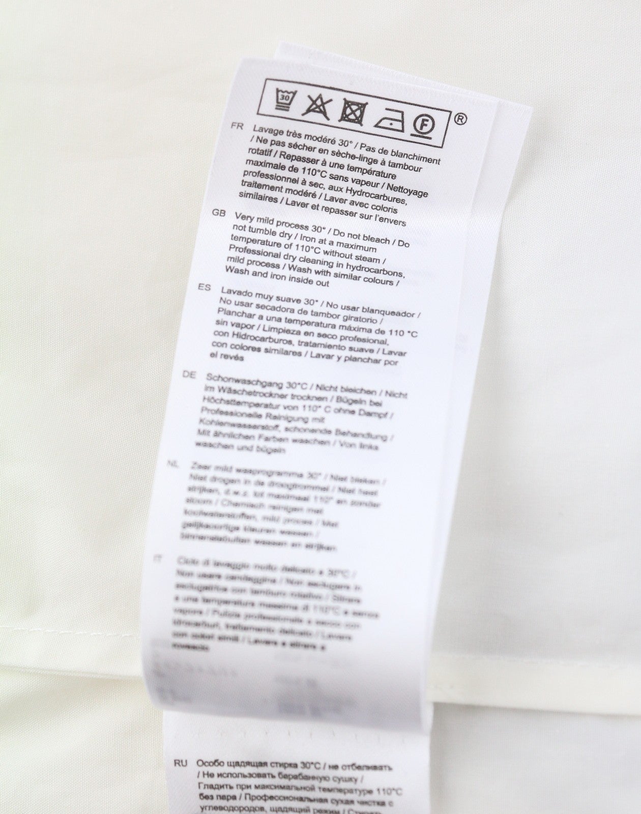 CLAUDIE PIERLOT Brigand Women Blouse 40 M White Wrapover Cotton Cropped RRP195