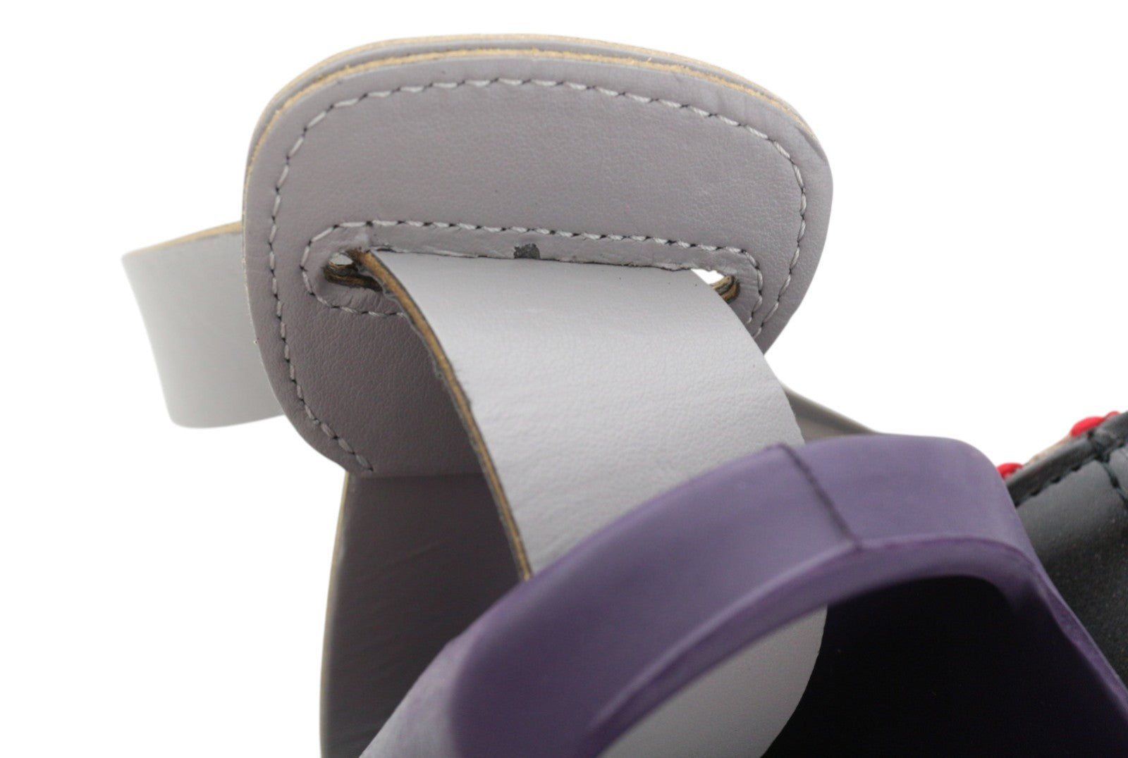 O BAG Folder Women Bag OS Purple Tweed Turn Lock Messenger