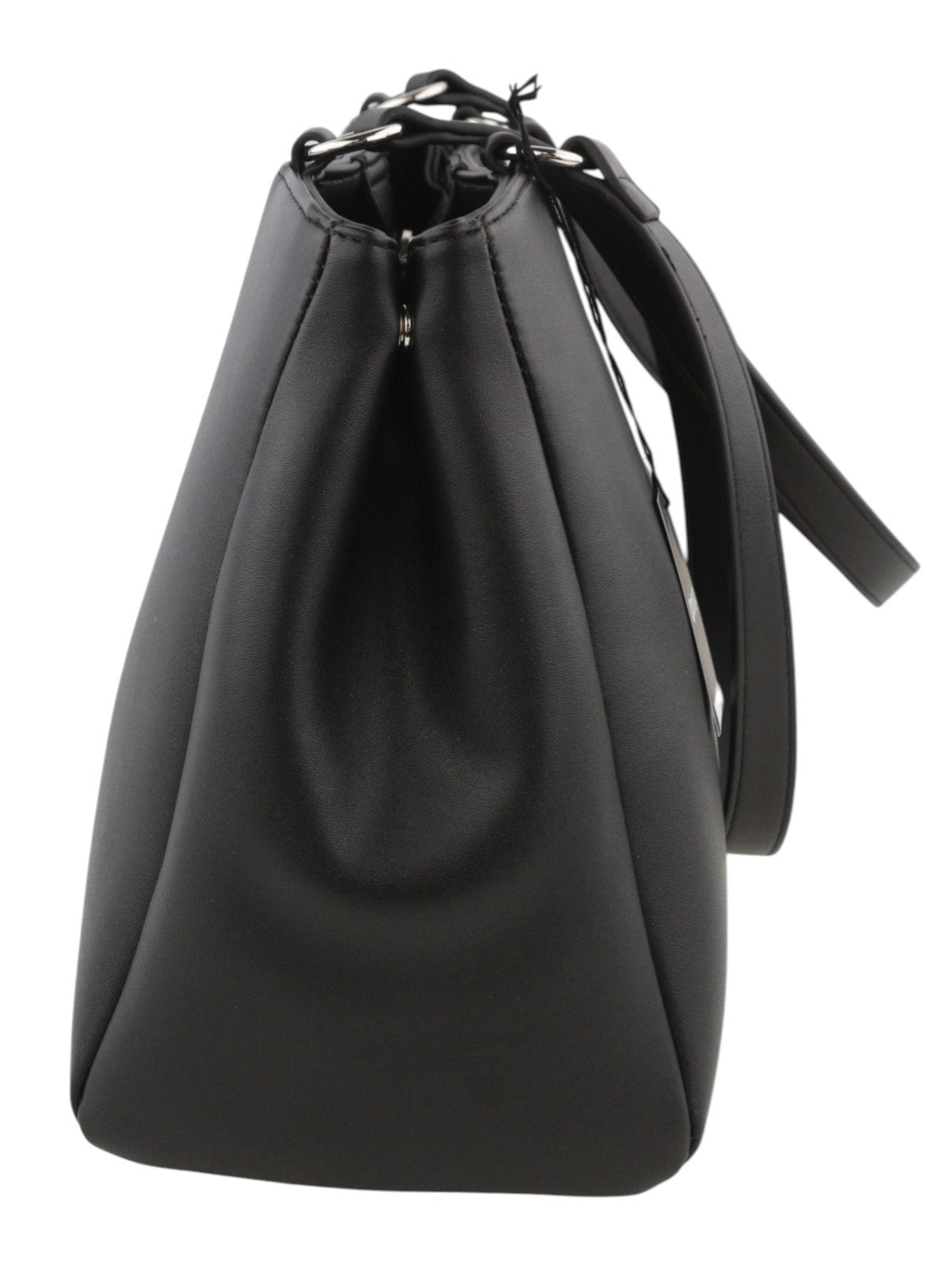 O BAG Vienna Women Bag OS Black Double Handles Clasp Lined Square