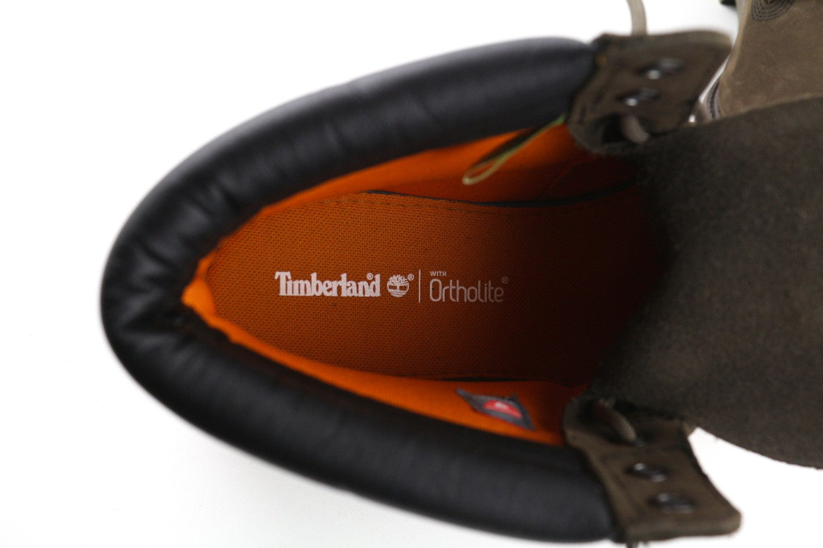 TIMBERLAND 73543-A3598 vyriški EU45.5/46 chaki spalvos odiniai laisvalaikio batai su aukštais logotipais 