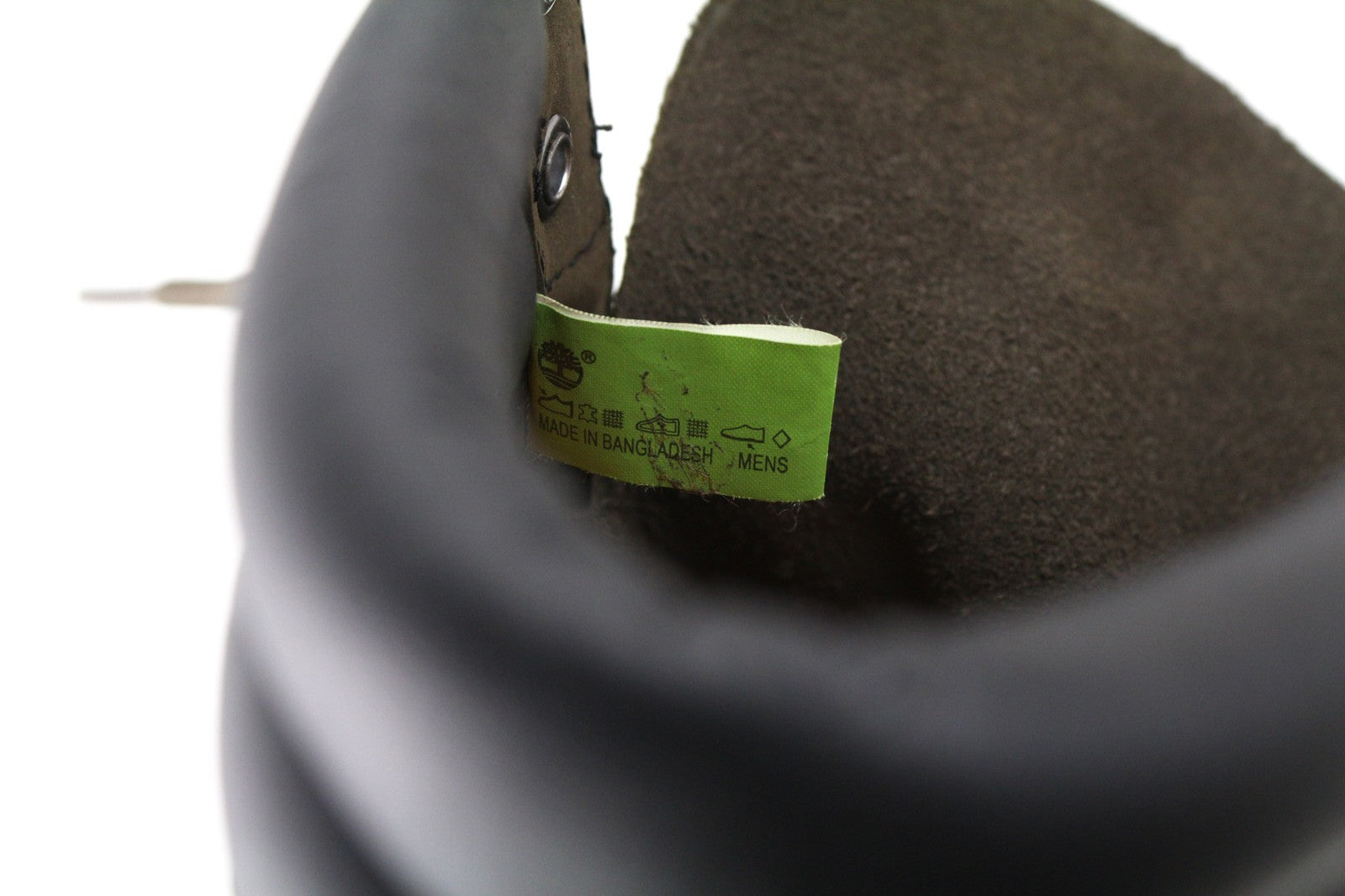 TIMBERLAND 73543-A3598 vyriški EU45.5/46 chaki spalvos odiniai laisvalaikio batai su aukštais logotipais 